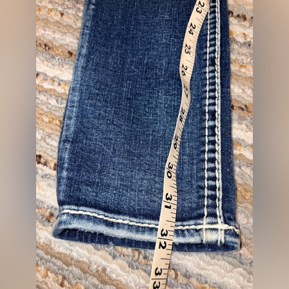 Rock Revival Karah Easy Skinny Jeans size 28 x 32 Bling Distressed - Picture 14 of 16
